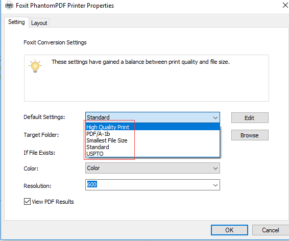 skyld Utilfreds dusin How to set the Foxit PDF printer settings as default to all documents? –  Help Center | Foxit Software