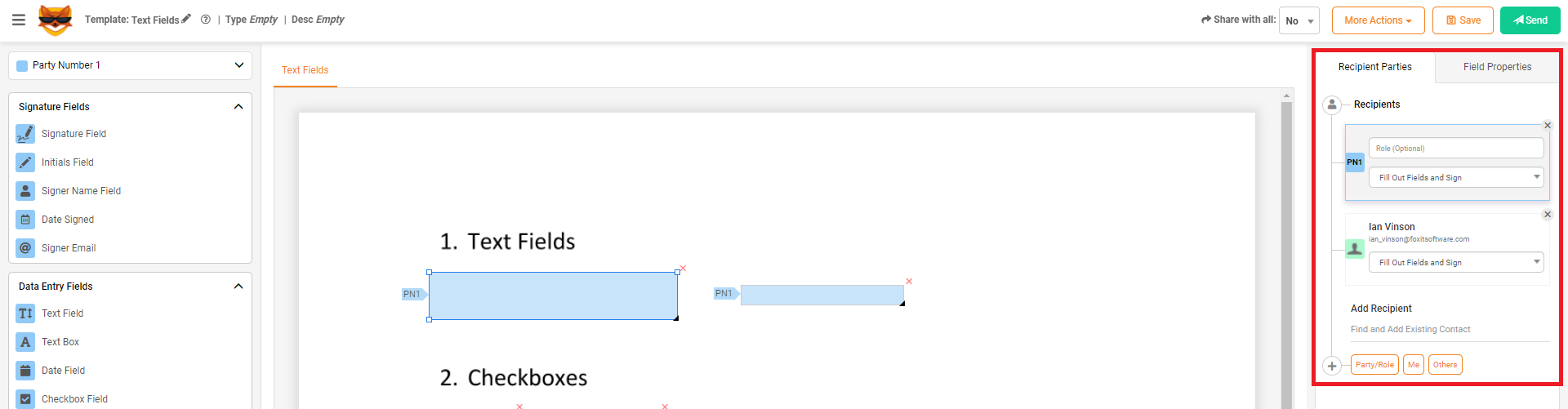 How to Create a new Document by uploading a PDF