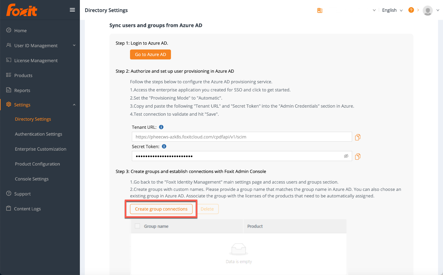 Entra ID SSO/SAML and Automatic License Provisioning (formerly Azure)